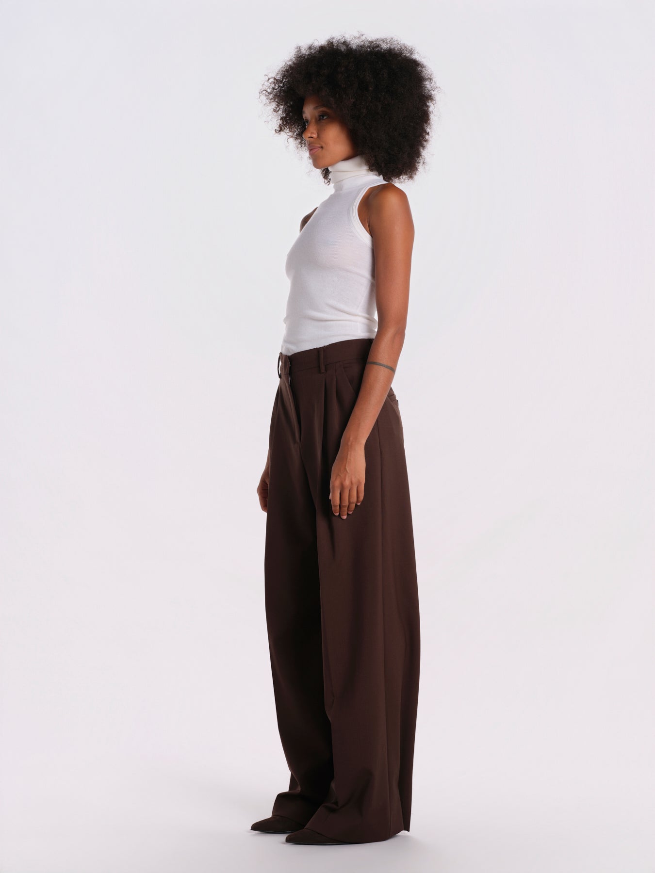 ADELFI pantalone doppia pences tela 2625136032600 013 weekend maxmara 