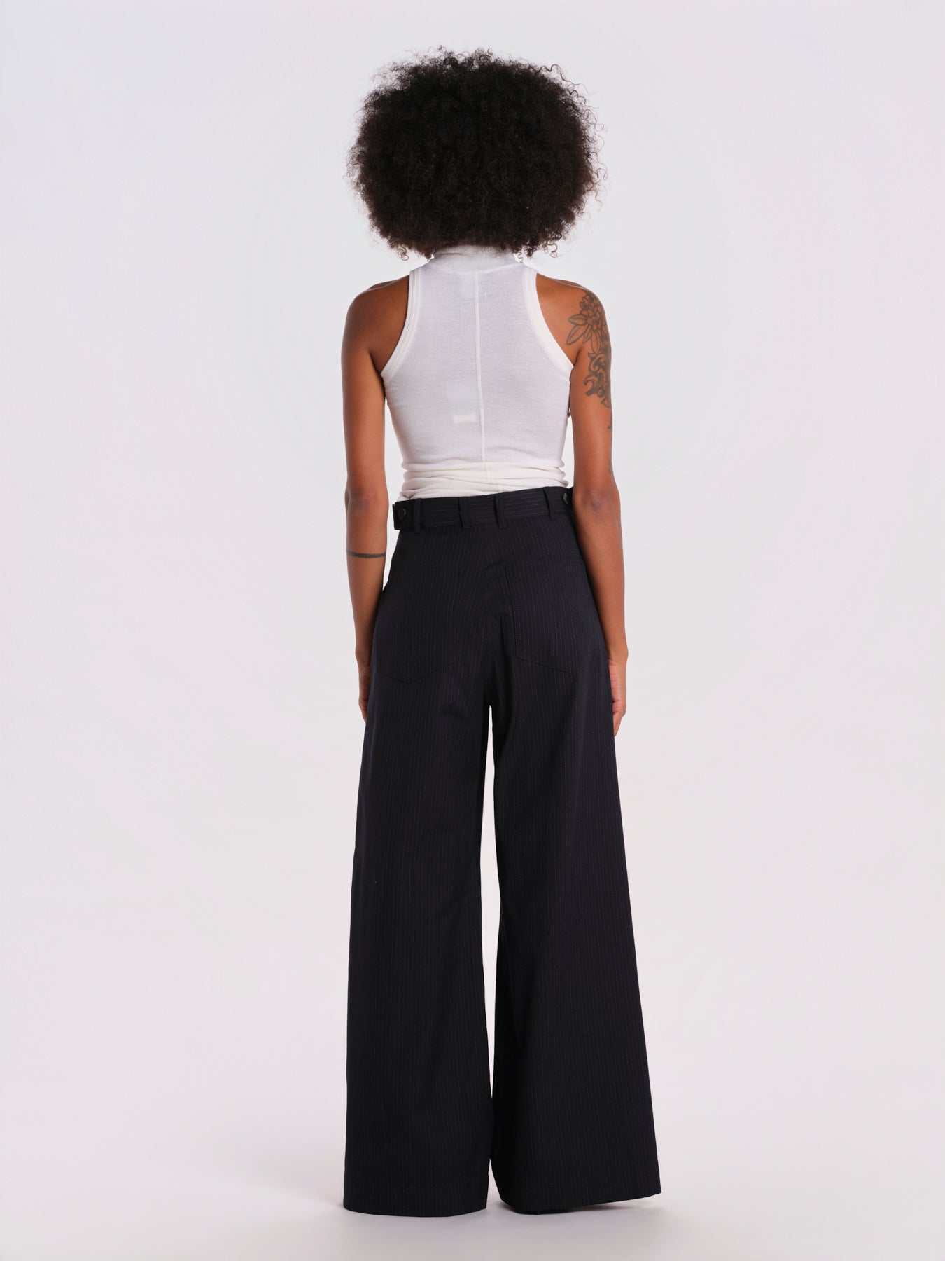 BRAVO pantalone dritto gessato 2625136092600 001 weekend maxmara 