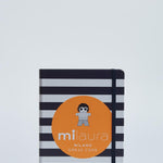  QUAD RIGHE ORIZZ BIANCO BLU milaura 