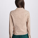 giacca camoscio MIL030 BC milaura 