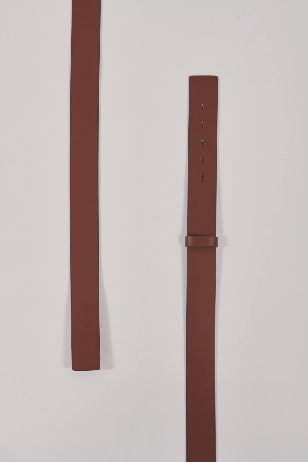 Cintura liscia alta MOD2CM4 COGNAC milaura 