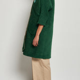 Cappotto ricamato 20C 1PRE CT32EMB GREEN marit ilison 