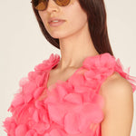 Top Fiori Applicati SS2149 NEONPINK paskal 