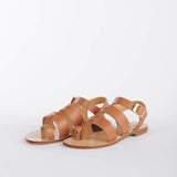  ELENA COGNAC capri positano sandals 