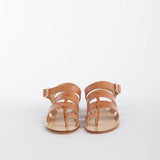  ELENA COGNAC capri positano sandals 