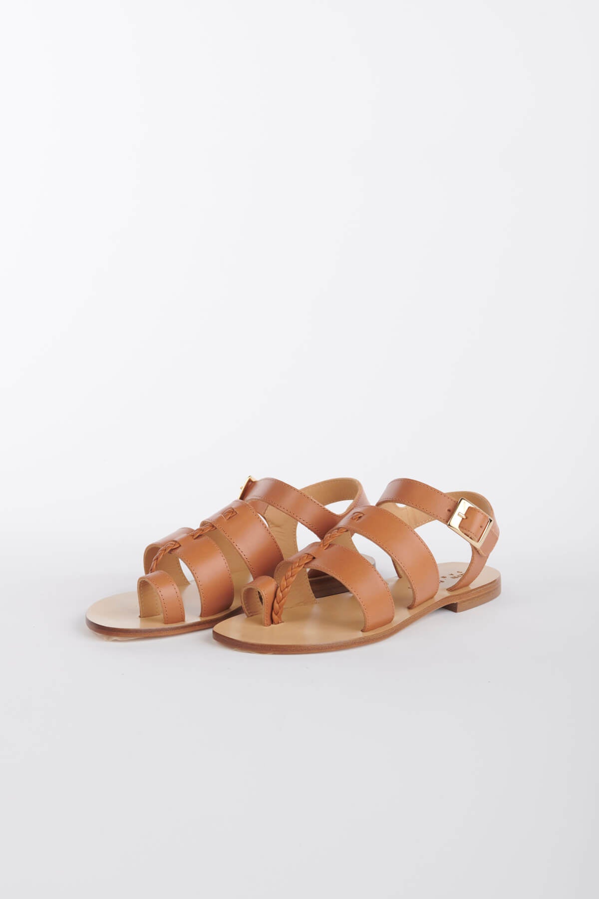  ELENA COGNAC capri positano sandals 