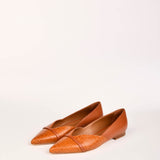  COLETTE FLAT 28 BROWN malone souliers 