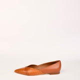  COLETTE FLAT 28 BROWN malone souliers 