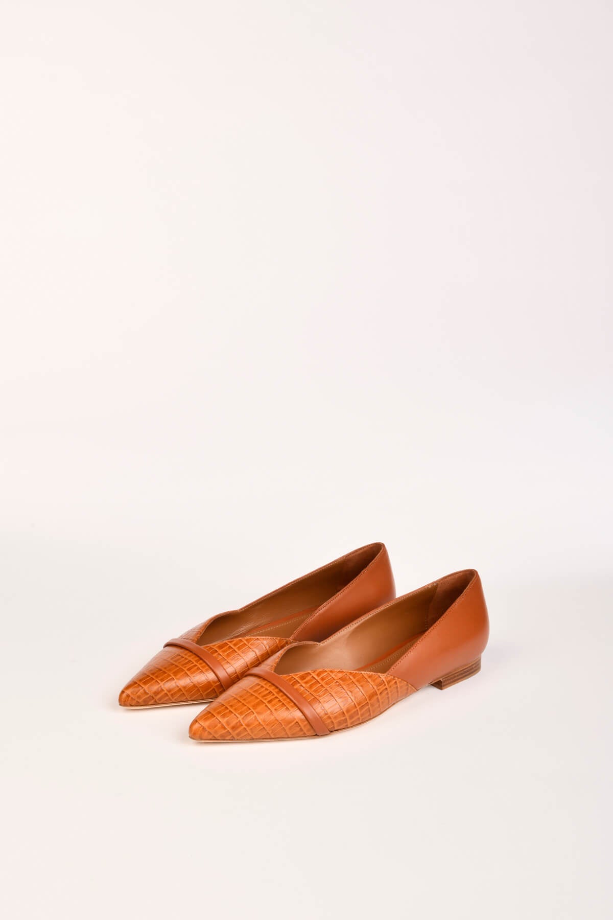  COLETTE FLAT 28 BROWN malone souliers 