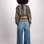 Top corto M/L MOD14 BORDEAUX MULTI milaura 