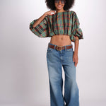 Top corto M/L MOD14 BORDEAUX MULTI milaura 
