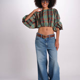 Top corto M/L MOD14 BORDEAUX MULTI milaura 