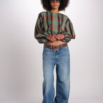 Top corto M/L MOD14 BORDEAUX MULTI milaura 