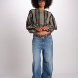 Top corto M/L MOD14 BORDEAUX MULTI milaura 