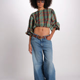 Top corto M/L MOD14 BORDEAUX MULTI milaura 