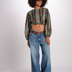 Top corto M/L MOD14 BORDEAUX MULTI milaura 