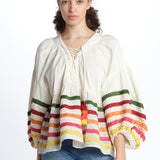 Blousa nastra LIBERTY BEIGE chufy 
