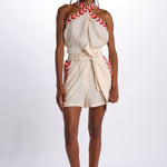 Top ricamo WILLOEMBROIDERY BEIGE chufy 