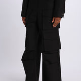 Pantaloni con tasconi LV24S-PT11 BLACK lvir 