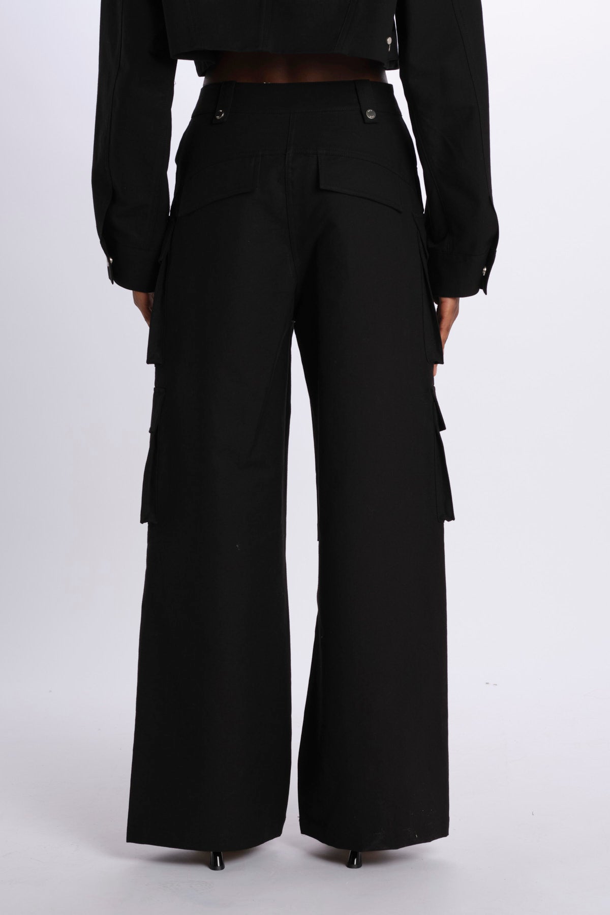Pantaloni con tasconi LV24S-PT11 BLACK lvir 