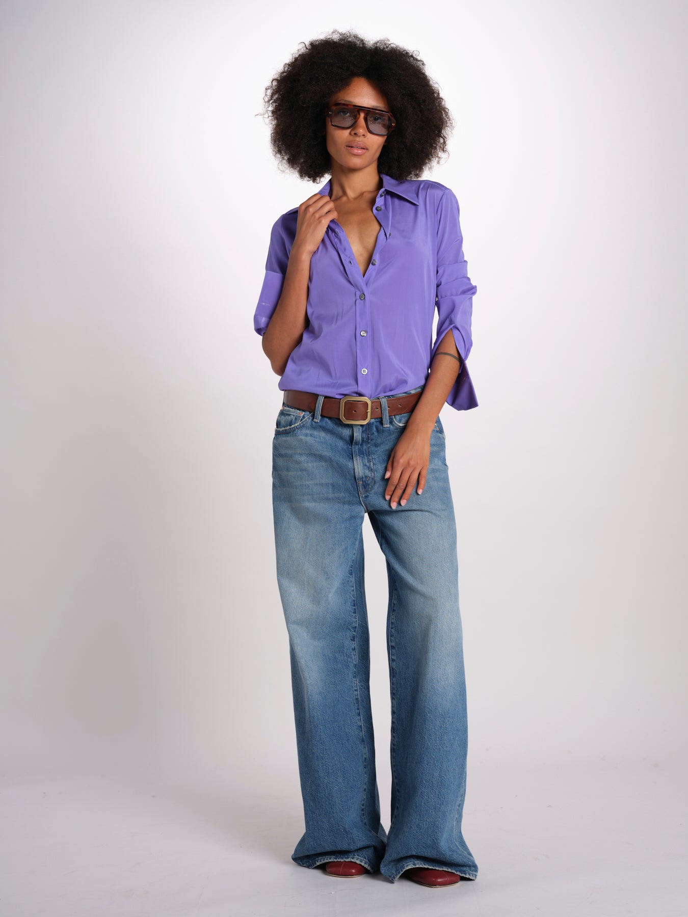 Camicia uomo seta colorata CA3382 8 milaura 