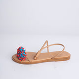 Sandalo EMMA con perline EMMA NATURAL ancient greek 