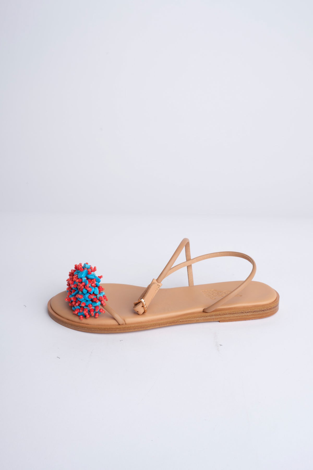 Sandalo EMMA con perline EMMA NATURAL ancient greek 