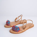 Sandalo EMMA con perline EMMA NATURAL ancient greek 