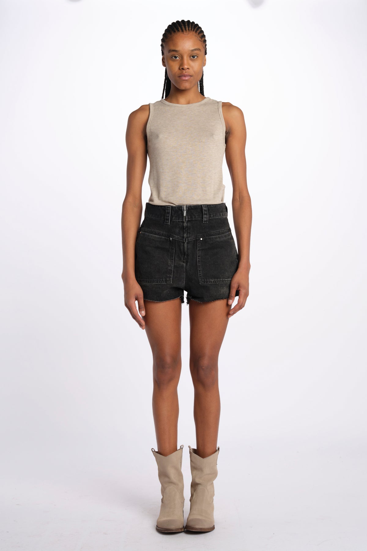 Shorts denim COCDAVID ECRU ba&sh 