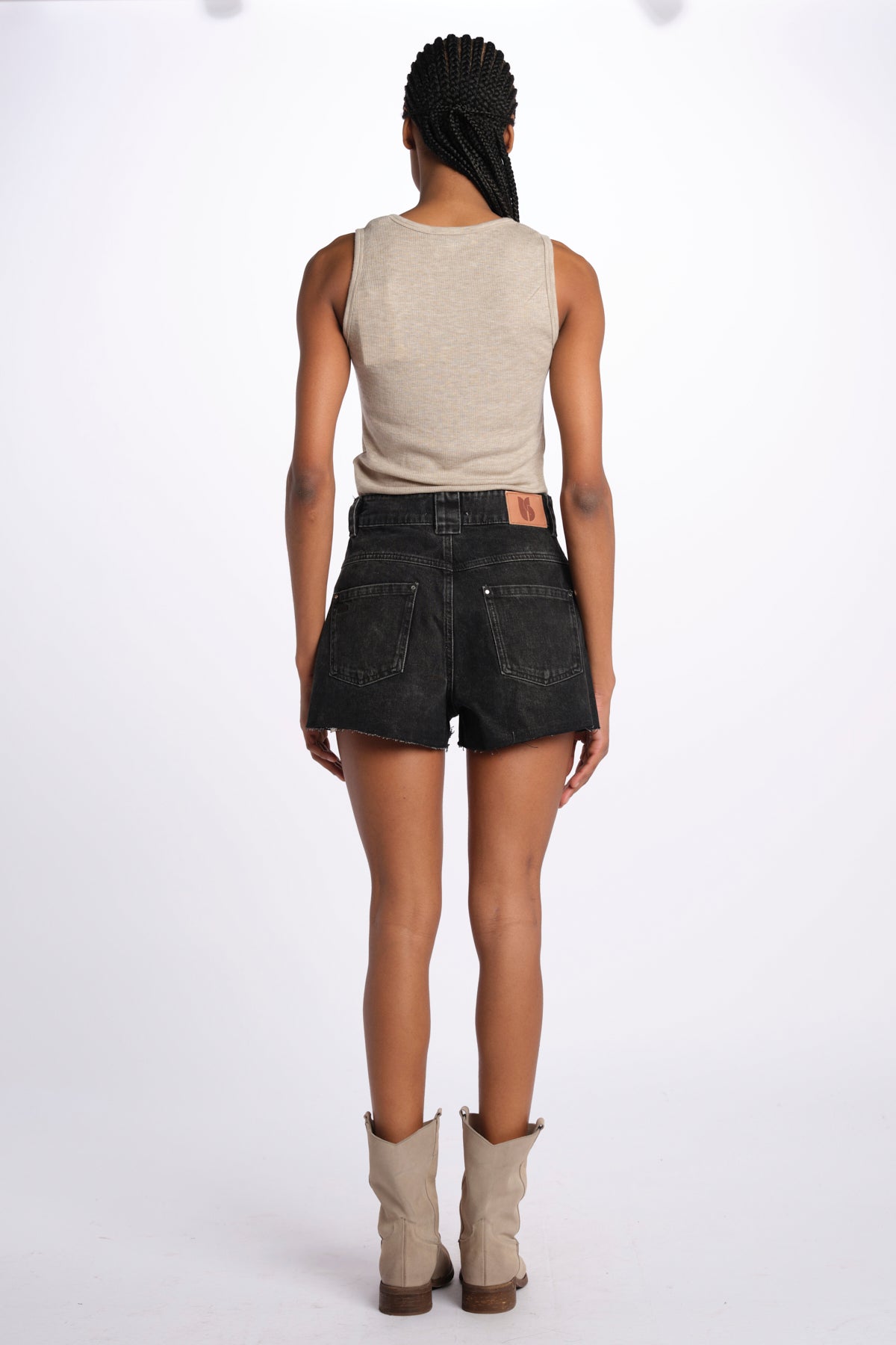 Shorts denim COCDAVID ECRU ba&sh 