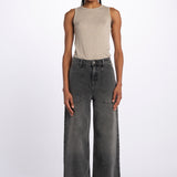 Denim con tasconi DELLOU BLACKSTONE ba&sh 