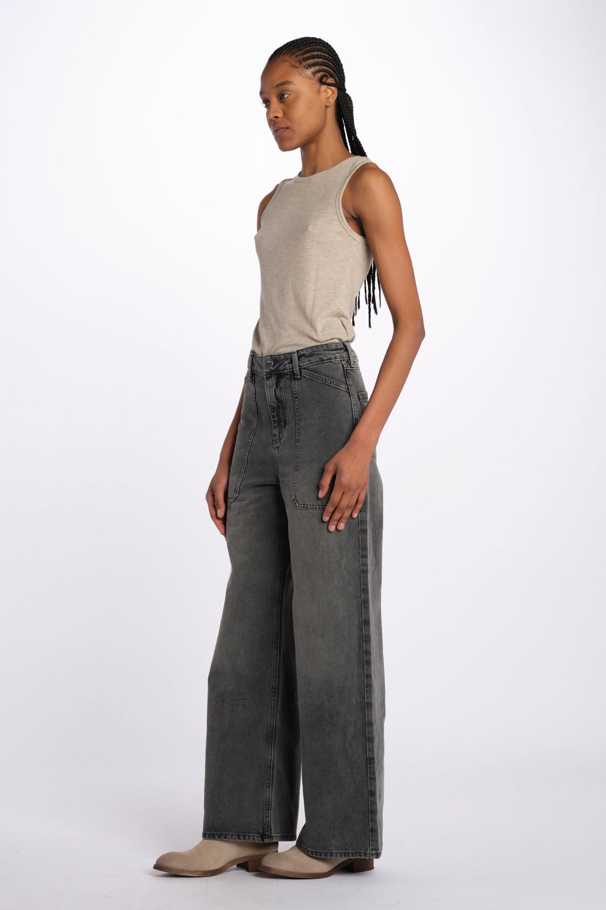Denim con tasconi DELLOU BLACKSTONE ba&sh 
