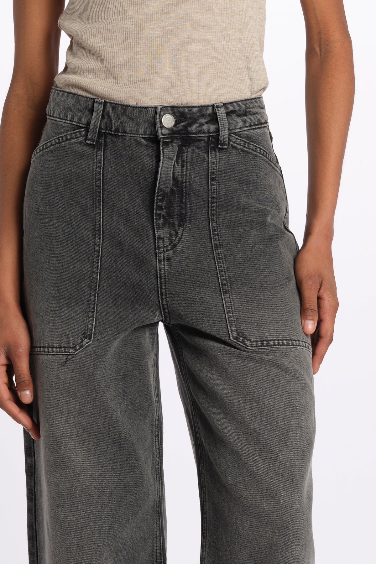 Denim con tasconi DELLOU BLACKSTONE ba&sh 