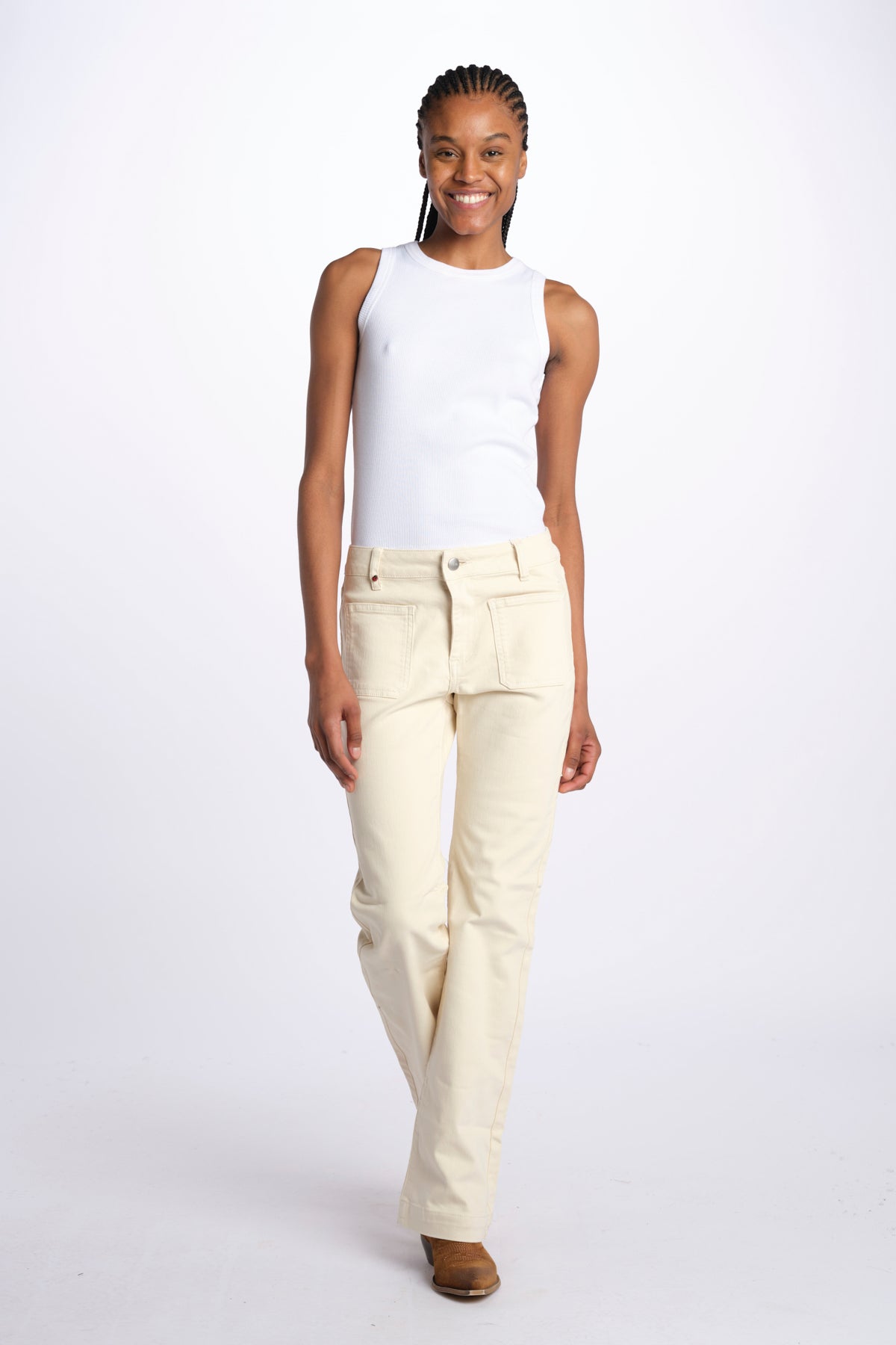 BELLA jeans bootcut hr 09 bc by fam. BELLA GREIGE fam 