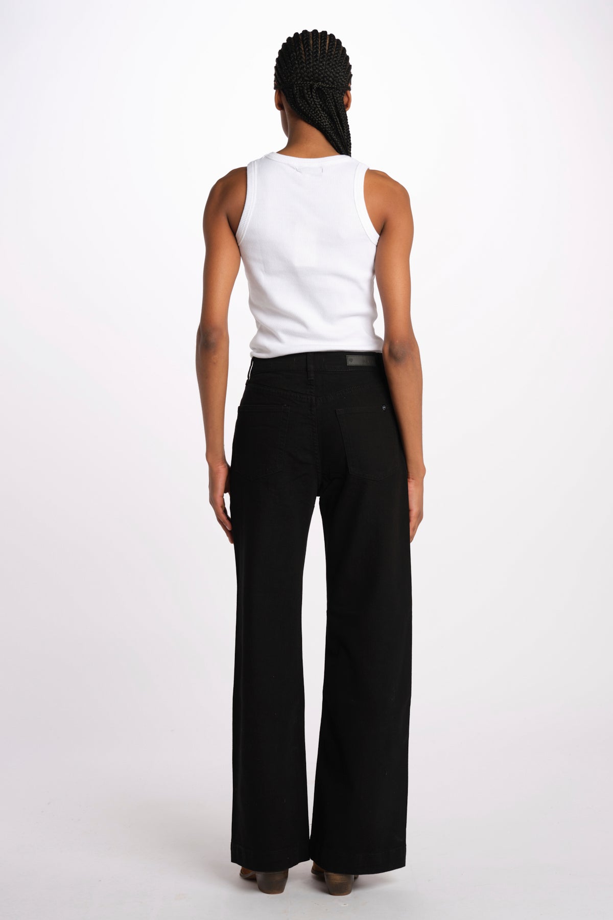 FLEURE denim flare fl 99 wf by fam. FLEURE BLACK fam 