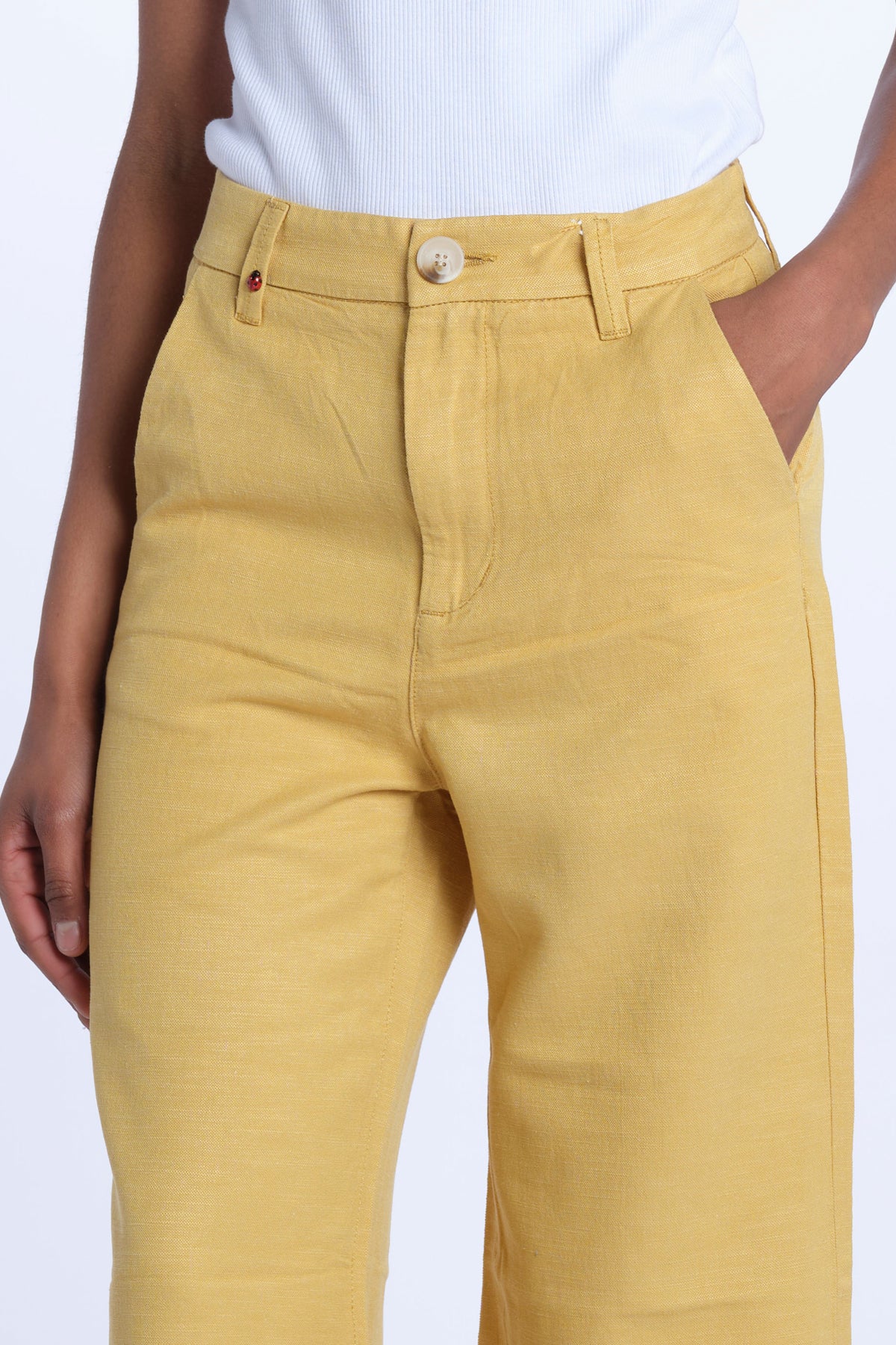 FLEURE denim flare fl 99 wf by fam. FLEURE MUSTARD fam 