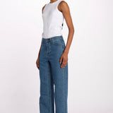 FOREST jeans wide FL 96 W by fam. FOREST STONE fam 