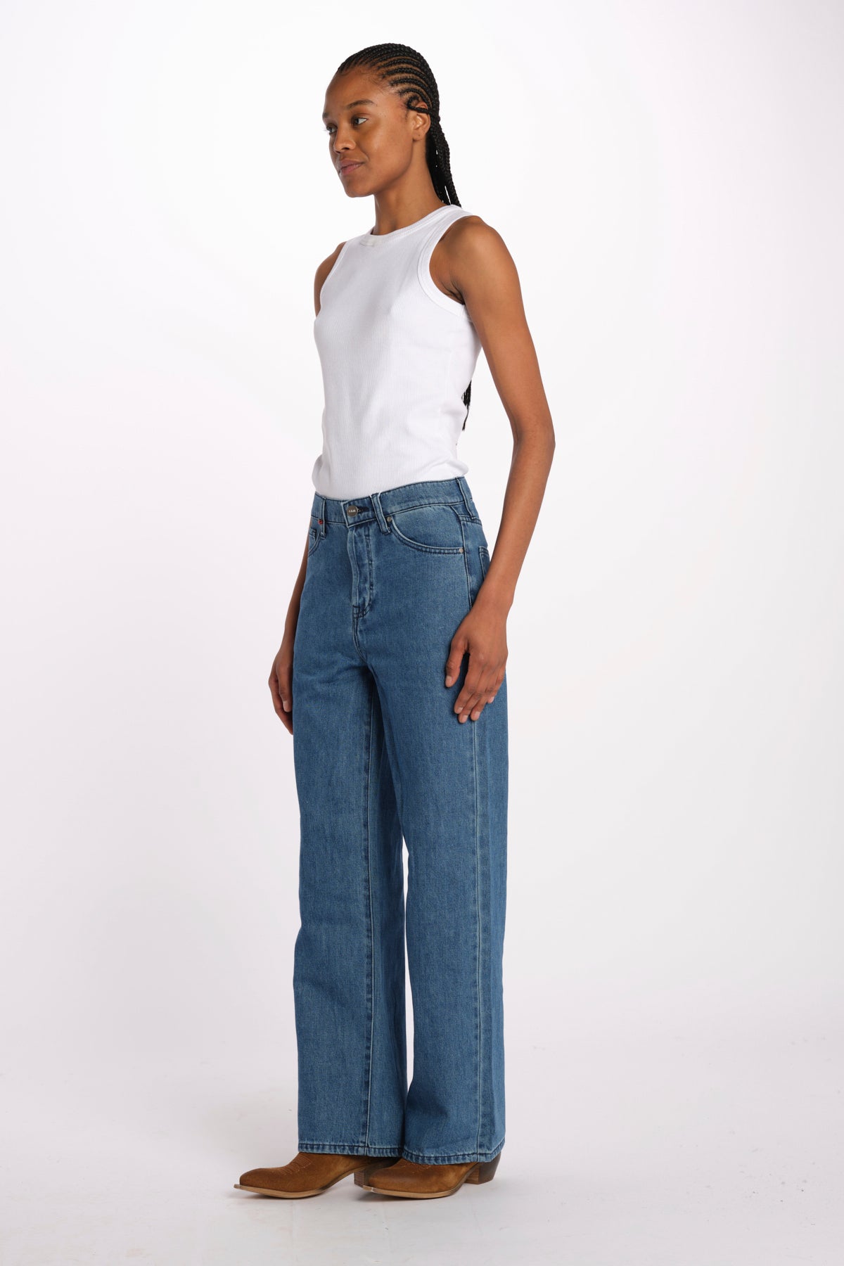 FOREST jeans wide FL 96 W by fam. FOREST STONE fam 
