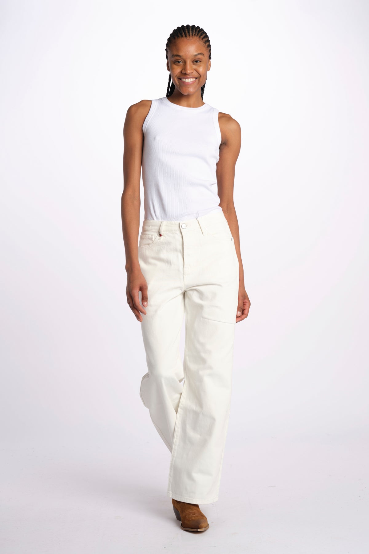 FOREST jeans wide FL 96 W by fam. FOREST WHITE fam 