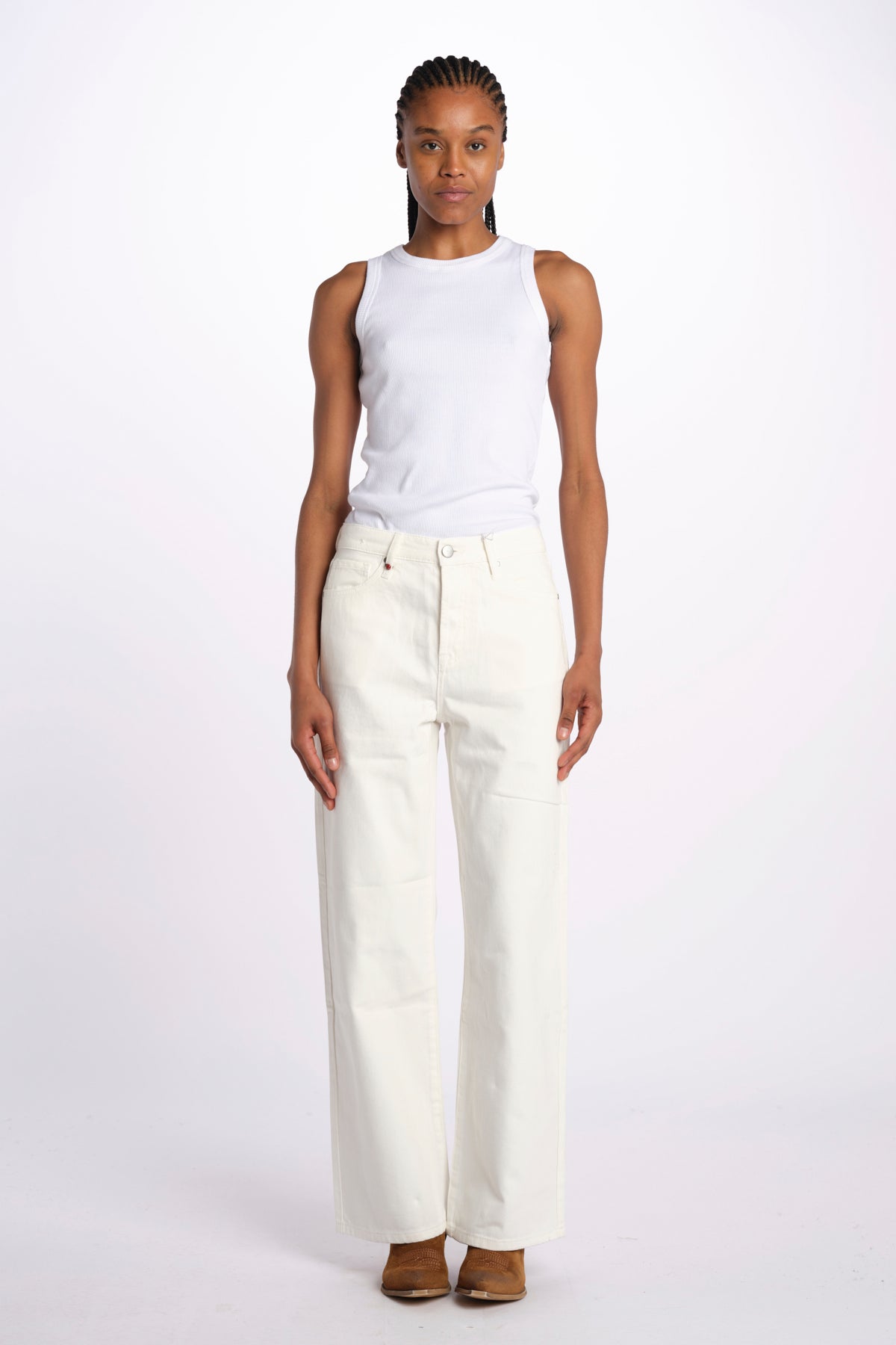 FOREST jeans wide FL 96 W by fam. FOREST WHITE fam 