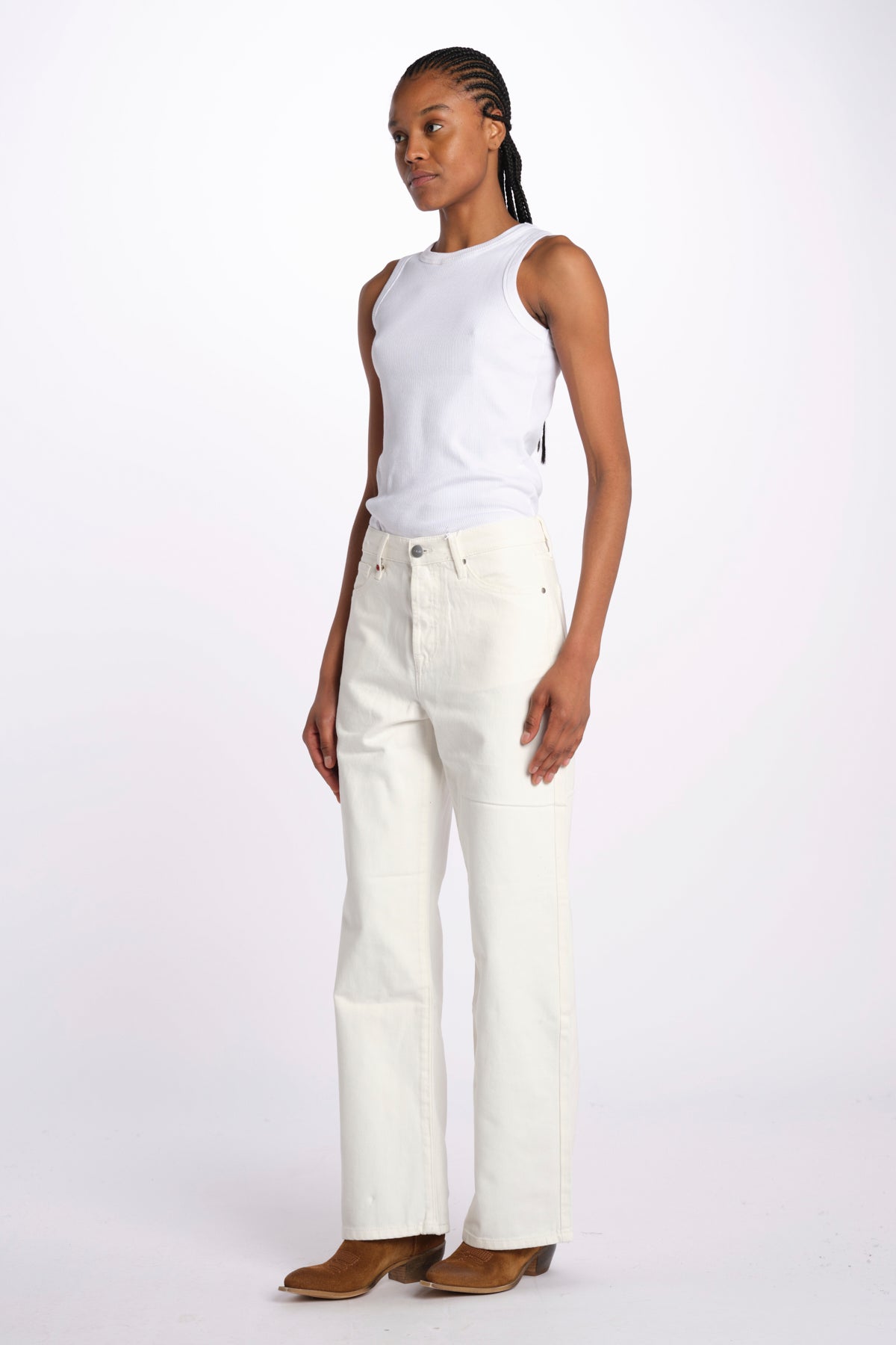 FOREST jeans wide FL 96 W by fam. FOREST WHITE fam 