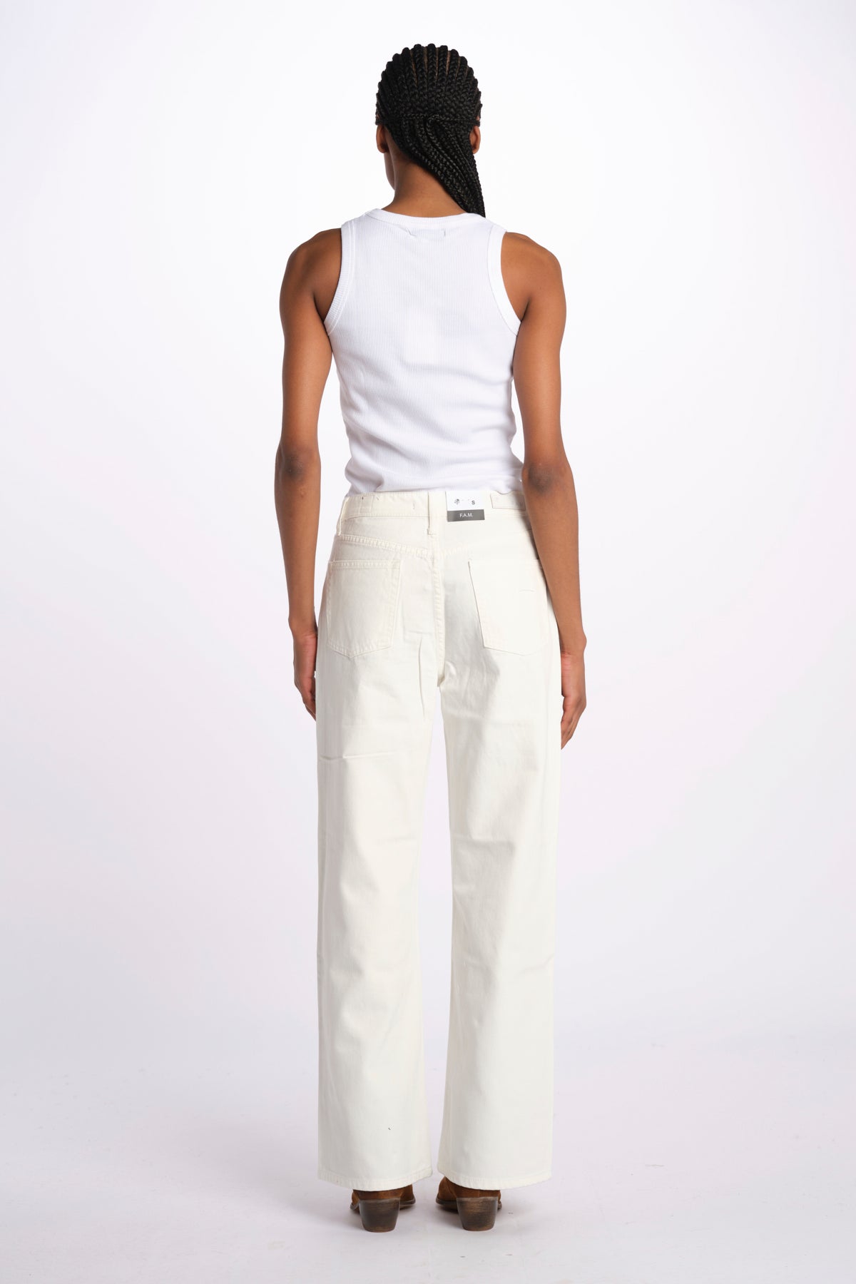 FOREST jeans wide FL 96 W by fam. FOREST WHITE fam 