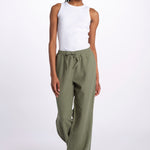 FRANCINE PANTALONE COULISSE LL 99 W by fam. FRANCINE GREEN fam 