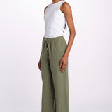 FRANCINE PANTALONE COULISSE LL 99 W by fam. FRANCINE GREEN fam 
