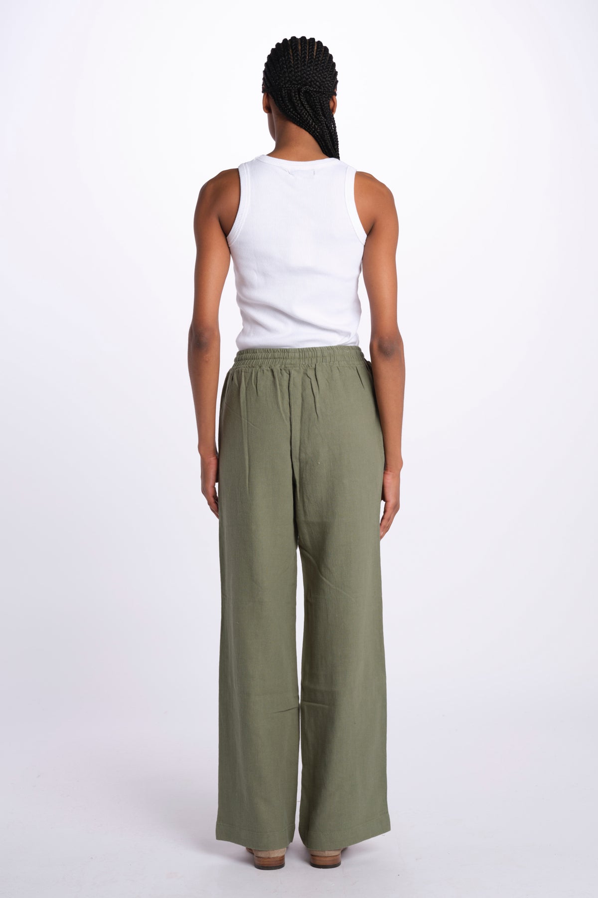 FRANCINE PANTALONE COULISSE LL 99 W by fam. FRANCINE GREEN fam 