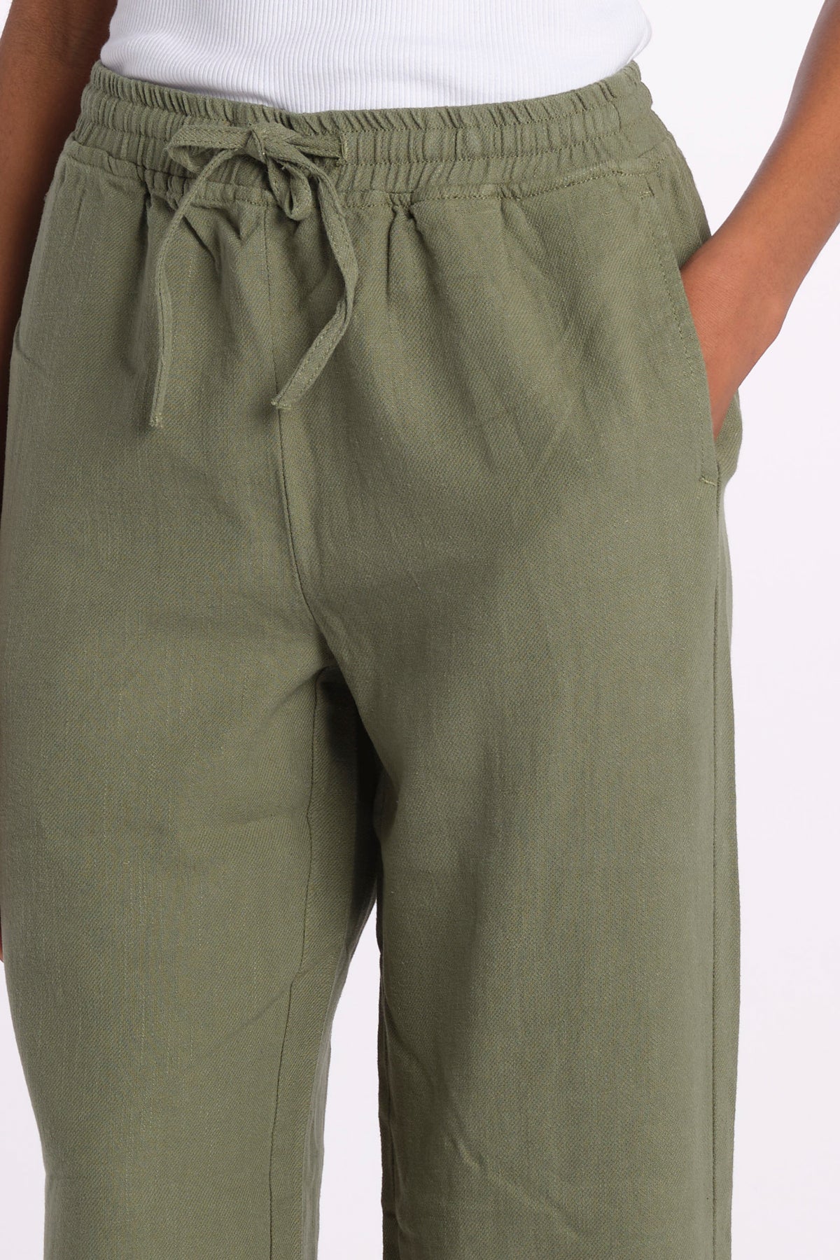 FRANCINE PANTALONE COULISSE LL 99 W by fam. FRANCINE GREEN fam 