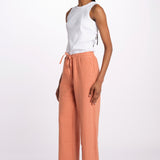 FRANCINE PANTALONE COULISSE LL 99 W by fam. FRANCINE SAND fam 
