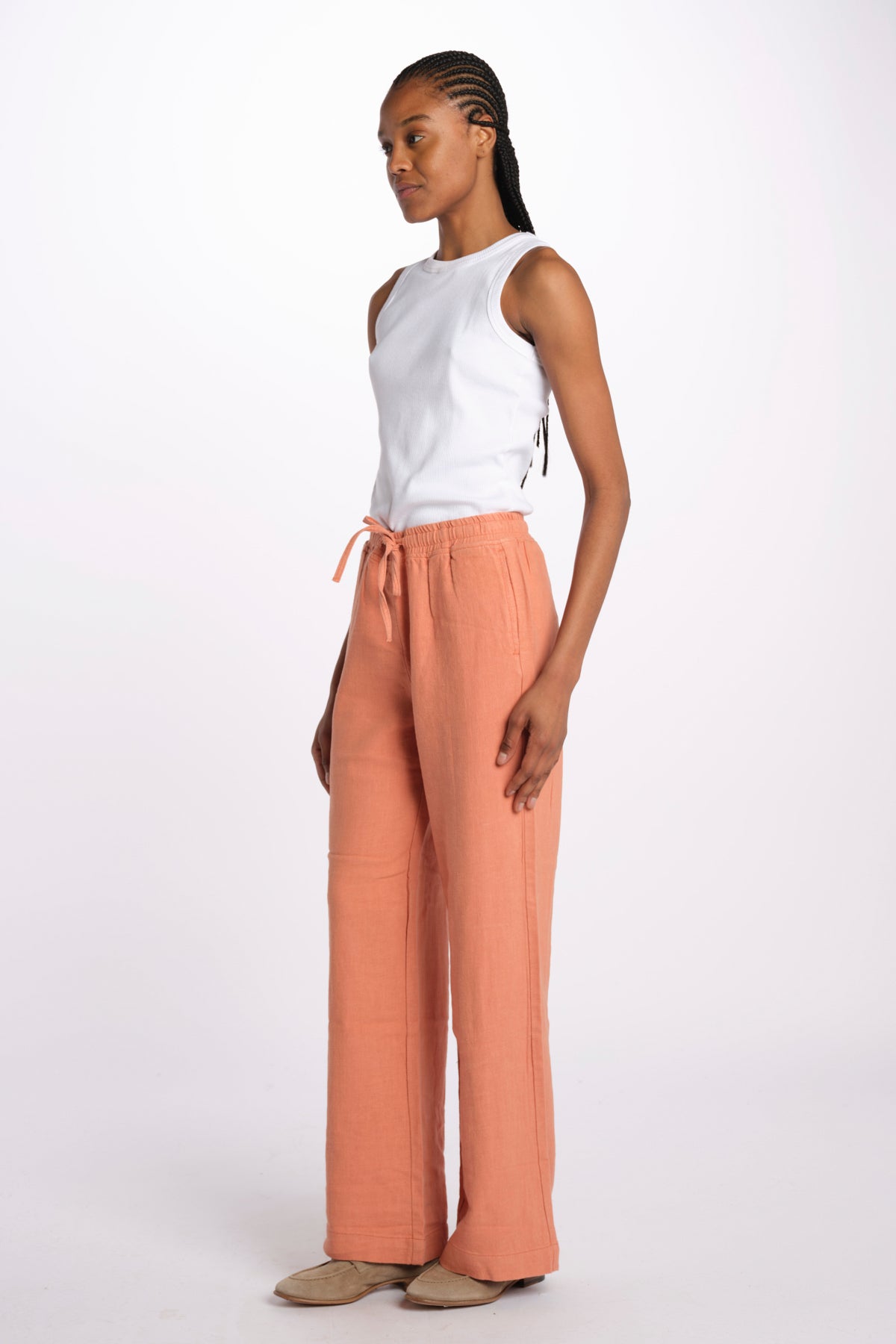 FRANCINE PANTALONE COULISSE LL 99 W by fam. FRANCINE SAND fam 