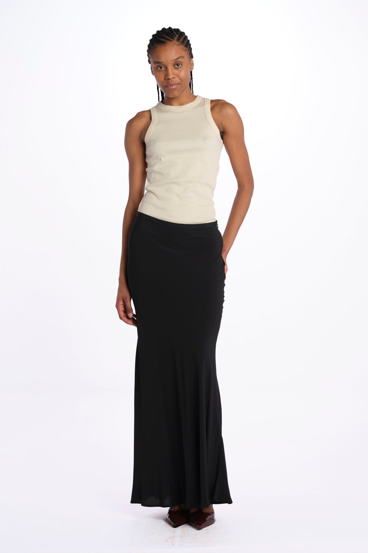 Gonna lunga 40702-412 NERO federica tosi 