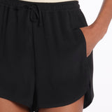 Shorts con coulisse 40810-412 NERO federica tosi 